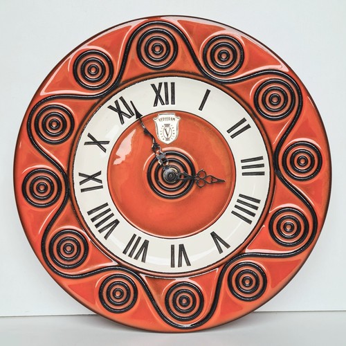 Horloge céramique vintage - en,