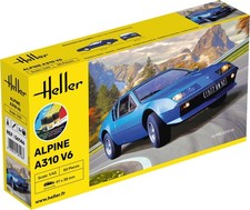 HELLER JOUSTRA Maquette Voiture : Starter Kit : Alpine A310