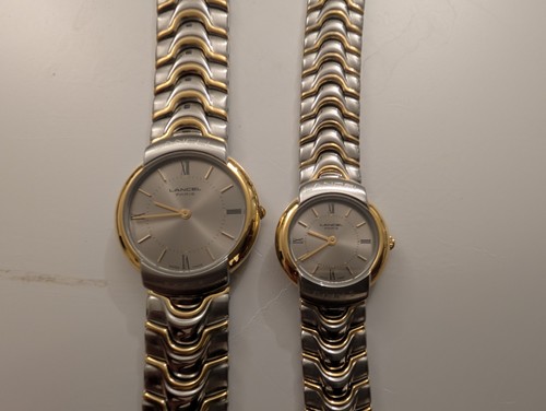 Duo montres lancel - de, paris