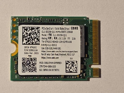 Ssd ssstc 256go nvme - ssd,