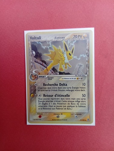 Carte pokémon voltali 113 - pokémon, 7/113