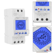 Interrupteur Minuterie Intelligent 16A 24 Heures Programmable avec Rétroéclair