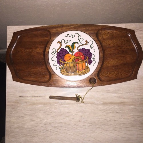 Vintage gail craft wood - gail, 70's