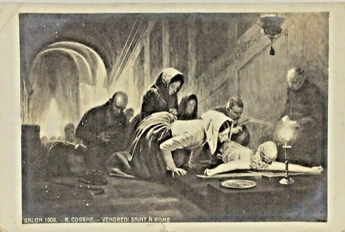 Cpa salon 1905 - -, vendredi
