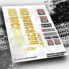 Autocollants de fourche