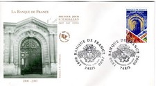 3299+ FDC  ENVELOPPE 1er JOUR        BANQUE DE FRANCE   PARIS