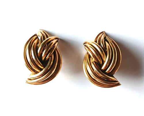 Boucles oreilles vintage - d'oreilles, 80
