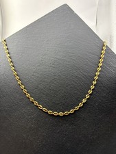 Chaine grains de café - or 14k - 11.39g - 45 cm