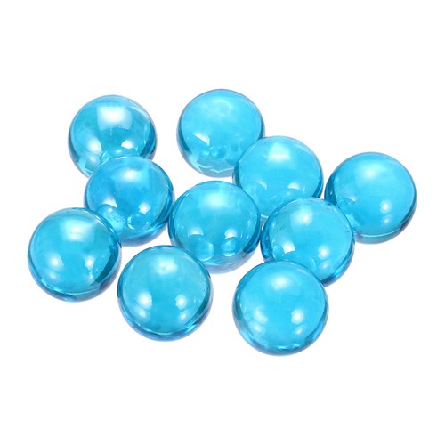 10pcs perles acrylique bleu - 10pcs,