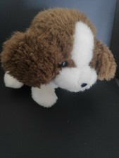Ajena Peluche chien marron et