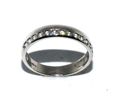 Bague En Or Blanc 9 Carats