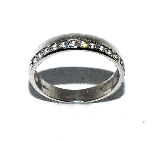 Bague blanc 9 - or, carats