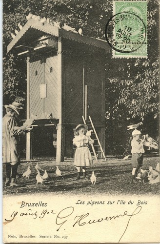 Carte postale belgique - carte,