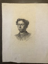 Dessin Original Fusain signé