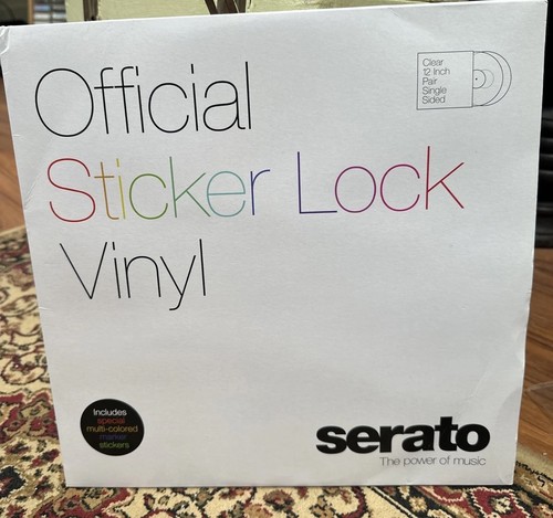 Serato sticker lock vinyl - serato, 12
