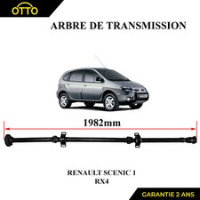 Arbre de transmission NEUF avec palier et flector de Scenic RX4 = 8200058705