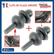 2X Clip Fixation Plage Arriere