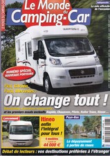MONDE CAMPING-CAR N°183 ITINEO / PAYS BAS / RAPIDO / CHAUSSON / PILOTE / RIMOR