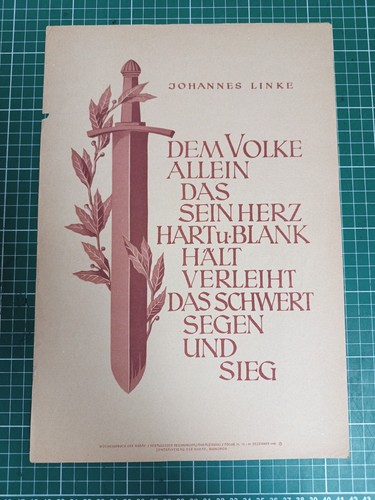 Wochenspruch der nsdap folge - wochenspruch,