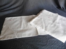 8 ANCIENNES SERVIETTES DE