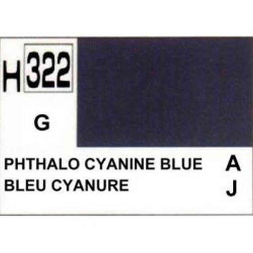 H322 bleu cyanure gunze - bleu,