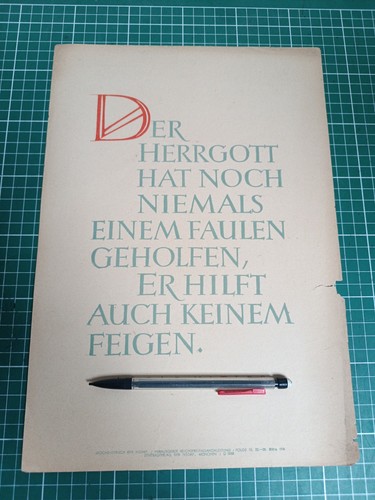 Wochenspruch der nsdap - der,