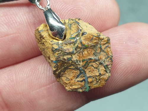 Pendentif opale boulder - pendentif,