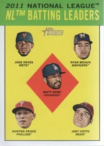 A7157 2012 topps héritage - 2012,