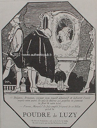 Publicite ancienne poudre - ancienne,