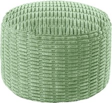 Unstuffed ottoman pouf - unstuffed,
