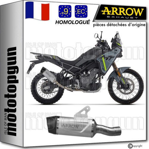 Arrow pot echappement approuve - arrow,