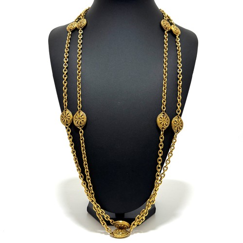 Chanel long collier double - long,