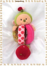 Doudou Peluche Balle D'activités Liz Coccinelle Rose Vert Lilliputiens