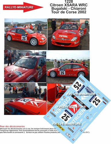 Decals ref 1228 citroen - decals,