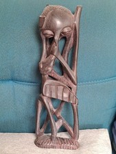 Sculpture Makonde Sheitani Années 70. Origine Kenya.