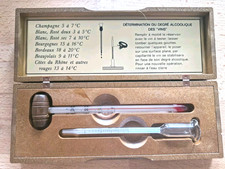 thermomètre à vin et doseur