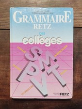Grammaire Retz Des Collèges -