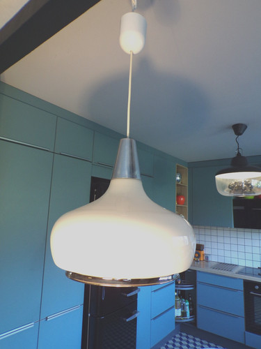 Suspension globe opaline blanc - suspension-globe,