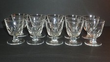 10 verres cristal digestif