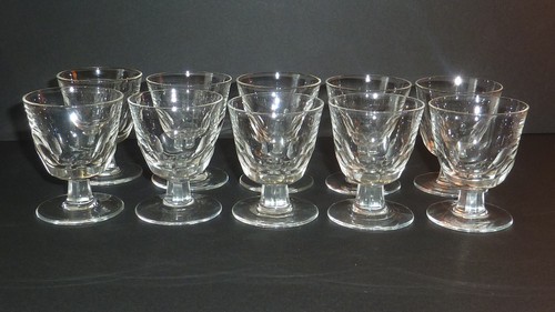 Verres cristal digestif - 10,