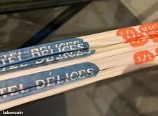 LOT DE 10 PAILLES VITTEL DÉLICES 1/4 RICQLES VINTAGE POUR PORTE PAILLES