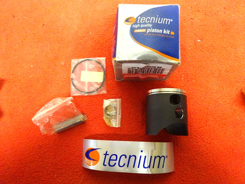 Piston forgé tecnium - piston, rm125