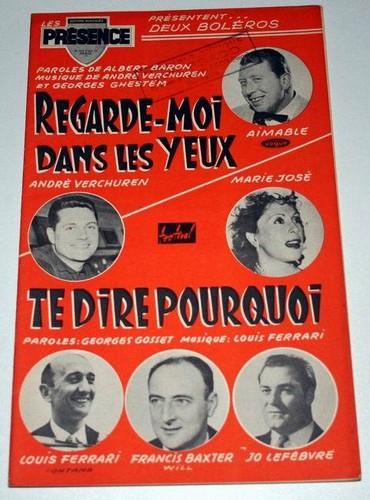 Partition double sheet music - double,