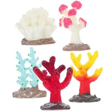  5 Pcs Déco Aquarium Accessoires Décorations De Poissons Pour Paysage D'aquarium