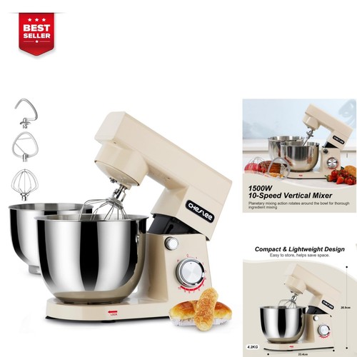 Robot pâtissier cheflee - pâtissier, 1500