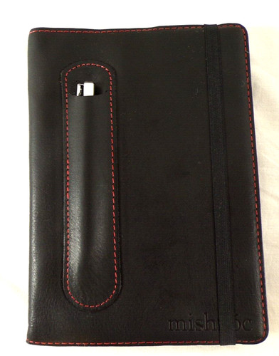 Couverture agenda cuir - couverture, en