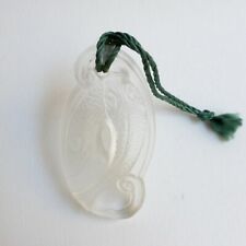 Pendentif verre Art Nouveau - Carpes - 67mm - 1910/1930 -Lalique / Argy-Rousseau