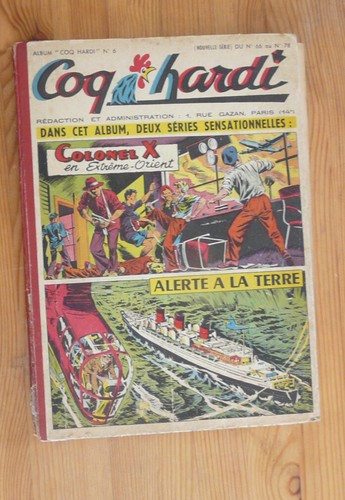Coq hardi 1952 reliure - coq,