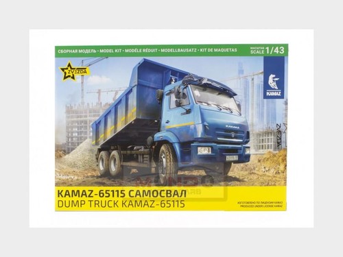 Zvezda kamaz 65115 - 1:43,