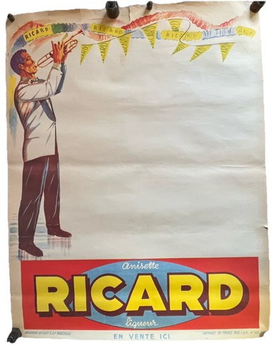 Ricard affiche ancienne - affiche,